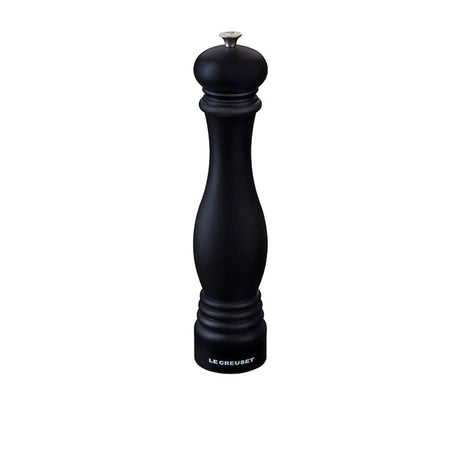 Le Creuset Large Pepper Mill 30cm Satin in Black - Image 01