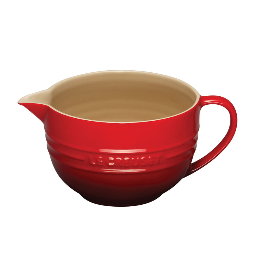 Le Creuset Stoneware Mixing Jug 2 Litre Cerise - Image 01