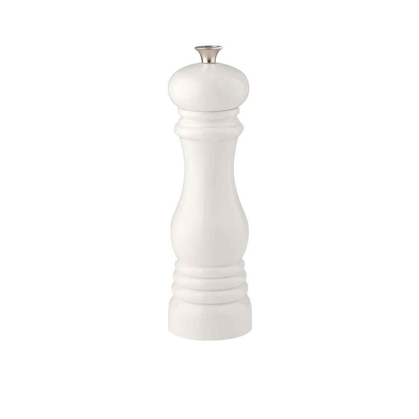 Le Creuset Classic Pepper Mill 21cm in White - Image 01