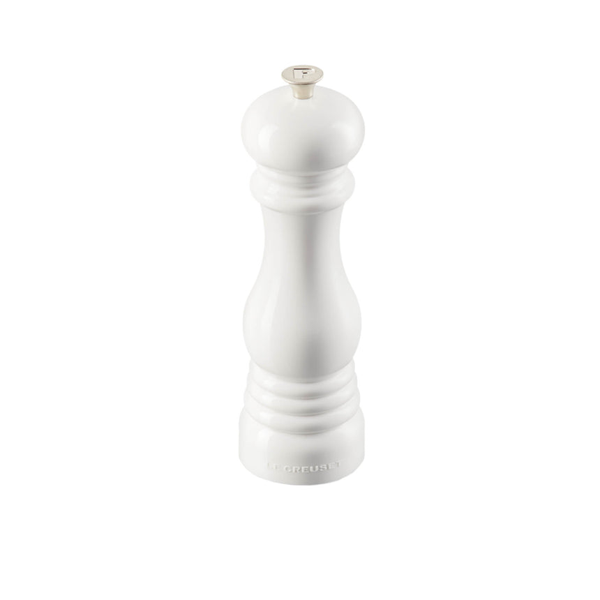 Le Creuset Classic Pepper Mill 21cm in White - Image 02