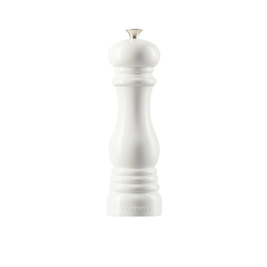 Le Creuset Classic Pepper Mill 21cm in White - Image 03