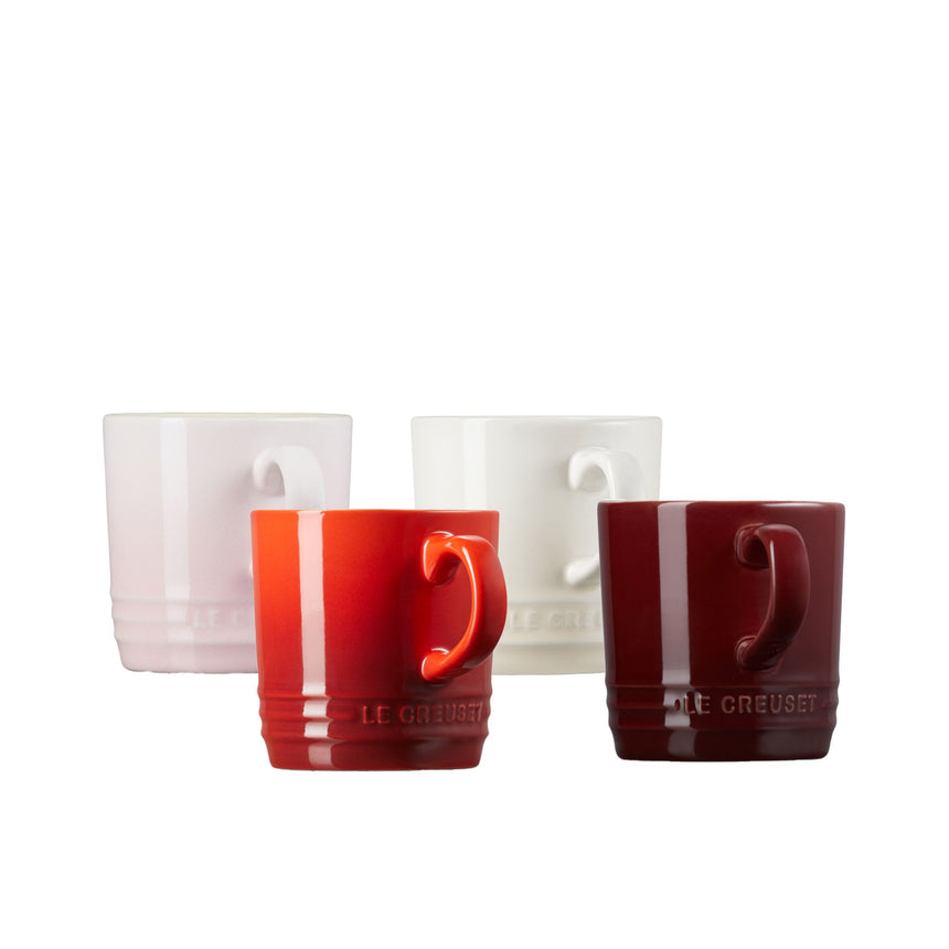 Le Creuset Petit Fours Cappuccino Mug 200ml Set of 4 - Image 01