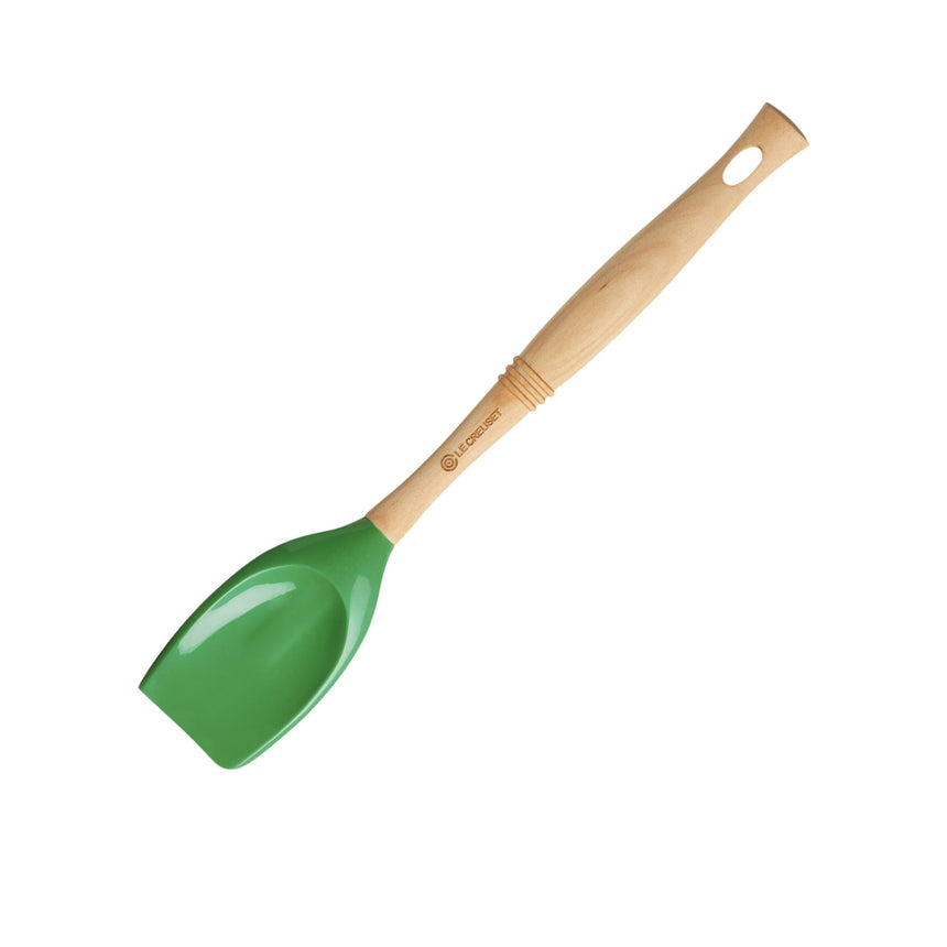 Le Creuset Professional Spoon Spatula Bamboo Green - Image 01