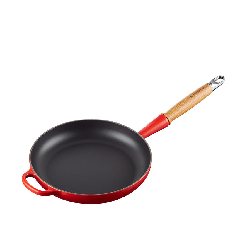 Le Creuset Signature Cast Iron 24cm Frypan Cerise - Image 06