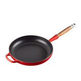 Le Creuset Signature Cast Iron 28cm Frypan Cerise - Image 06