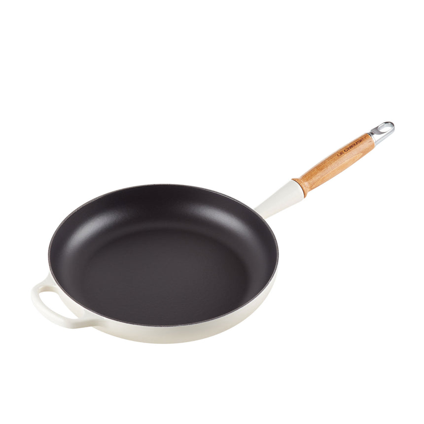 Le Creuset Signature Cast Iron 28cm Frypan Meringue - Image 05