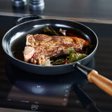 Le Creuset Signature Cast Iron 28cm Frypan Satin in Black - Image 02