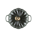 Le Creuset Signature Cast Iron Pumpkin Casserole 24cm - 3.7L Thyme - Image 06