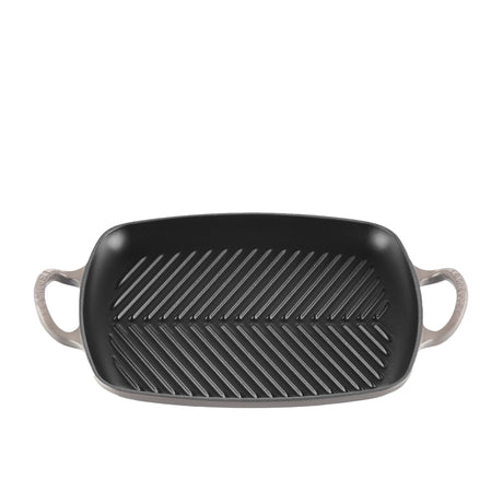 Le Creuset Signature Cast Iron Retangular Grill 30x26cm Flint - Image 02