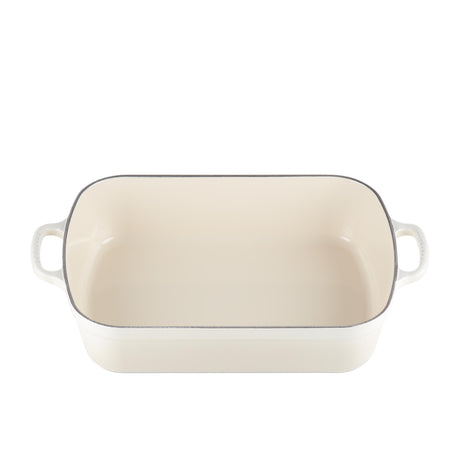 Le Creuset Signature Cast Iron Roaster 33cm Meringue - Image 02