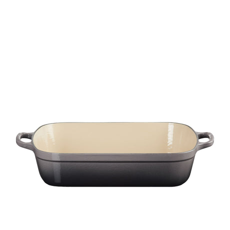 Le Creuset Signature Cast Iron Roaster 33x26cm Flint - Image 02