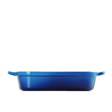 Le Creuset Signature Cast Iron Roaster 37cm Azure in Blue - Image 05