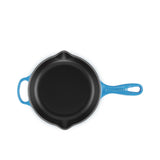 Le Creuset Signature Cast Iron Round Skillet 20cm Azure in Blue - Image 04