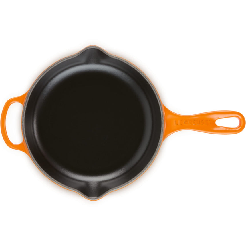 Le Creuset Signature Cast Iron Round Skillet 20cm Volcanic - Image 03