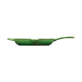 Le Creuset Signature Cast Iron Round Skillet 26cm Bamboo Green - Image 05