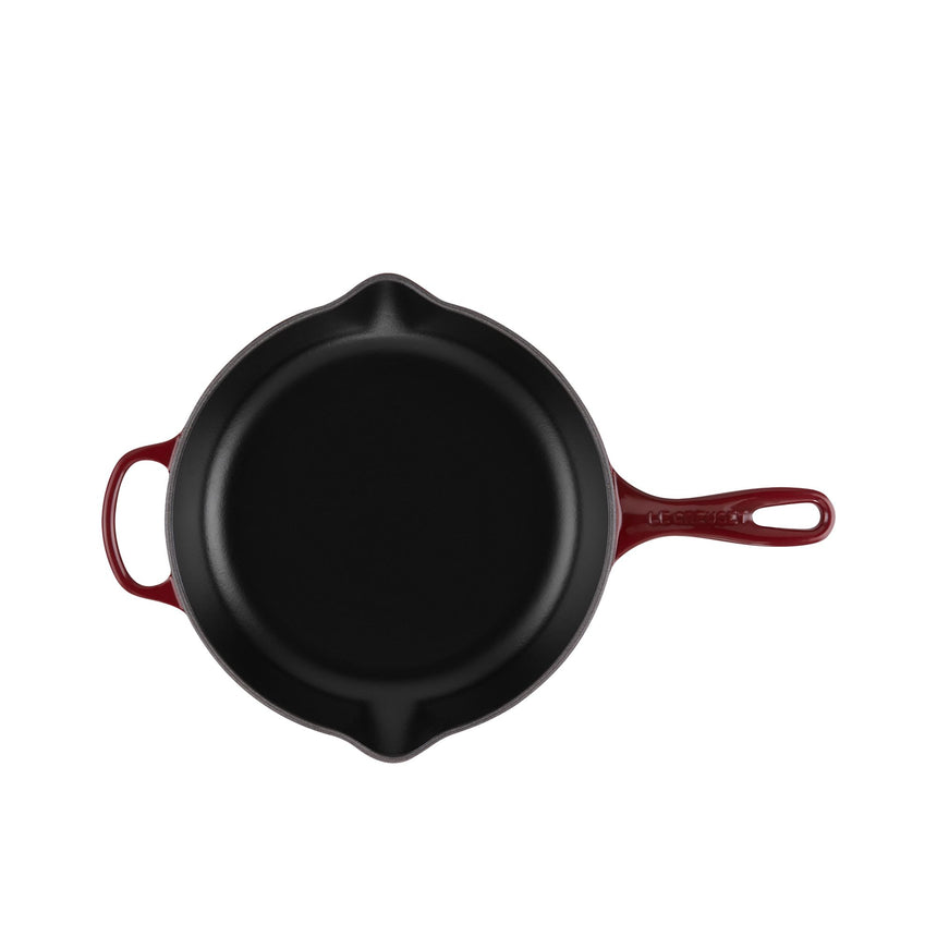 Le Creuset Signature Cast Iron Round Skillet 26cm Rhone - Image 02