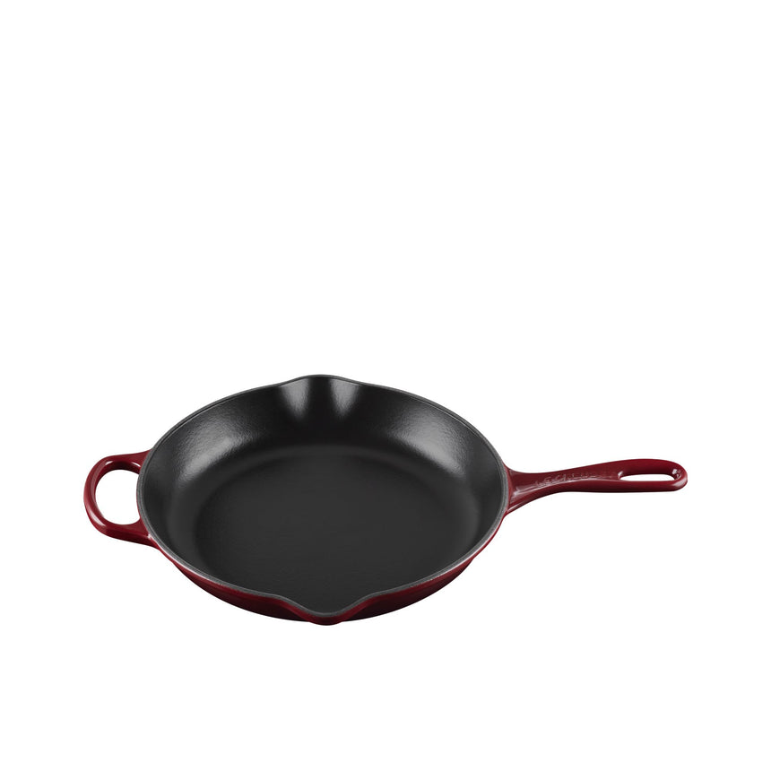 Le Creuset Signature Cast Iron Round Skillet 26cm Rhone - Image 03