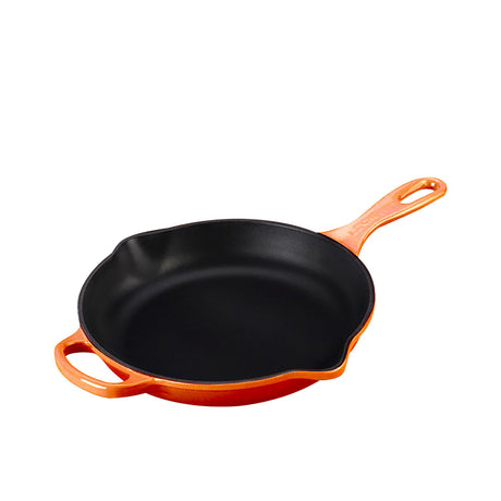 Le Creuset Signature Cast Iron Round Skillet 26cm Volcanic - Image 01