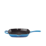 Le Creuset Signature Cast Iron Square Grillit 26cm Azure in Blue - Image 06