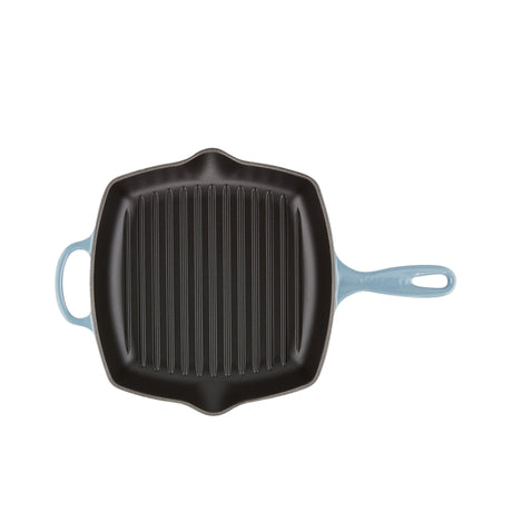 Le Creuset Signature Cast Iron Square Grillit 26cm Chambray - Image 02