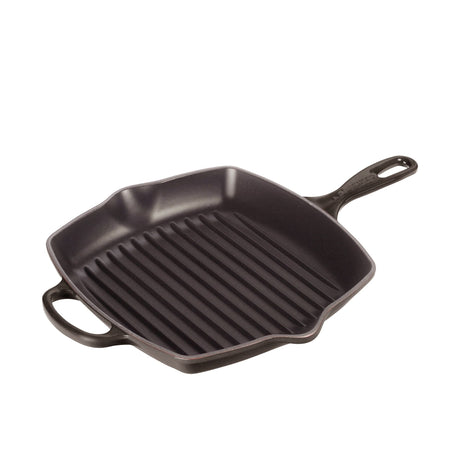 Le Creuset Signature Cast Iron Square Grillit 26cm Flint - Image 01