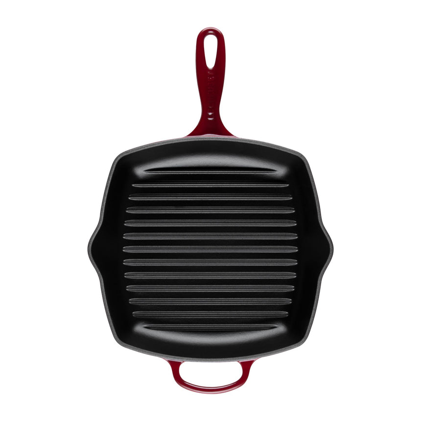 Le Creuset Signature Cast Iron Square Grillit 26cm Rhone - Image 06