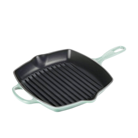 Le Creuset Signature Cast Iron Square Grillit 26cm Sage - Image 01