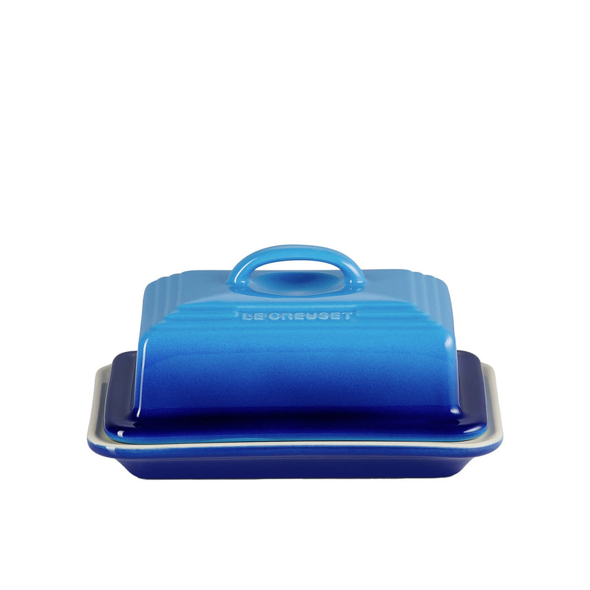 Le Creuset Stoneware Butter Dish Azure in Blue - Image 01