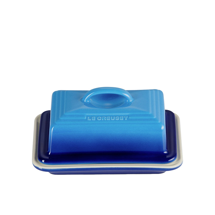 Le Creuset Stoneware Butter Dish Azure in Blue - Image 05