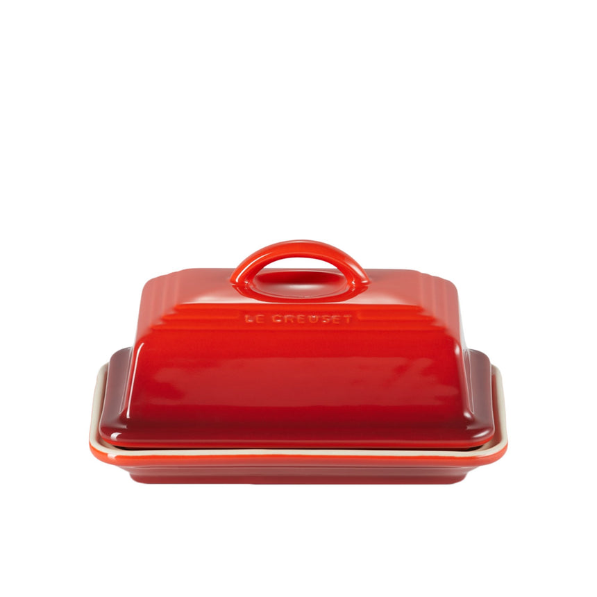 Le Creuset Stoneware Butter Dish Cerise - Image 01