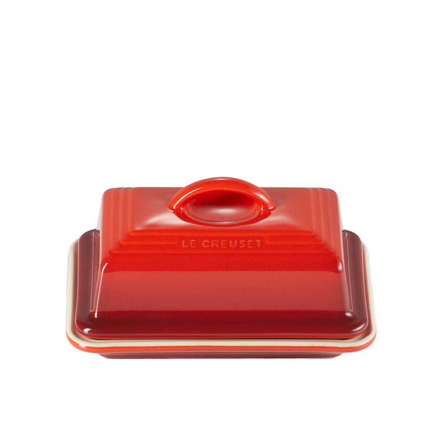 Le Creuset Stoneware Butter Dish Cerise - Image 02