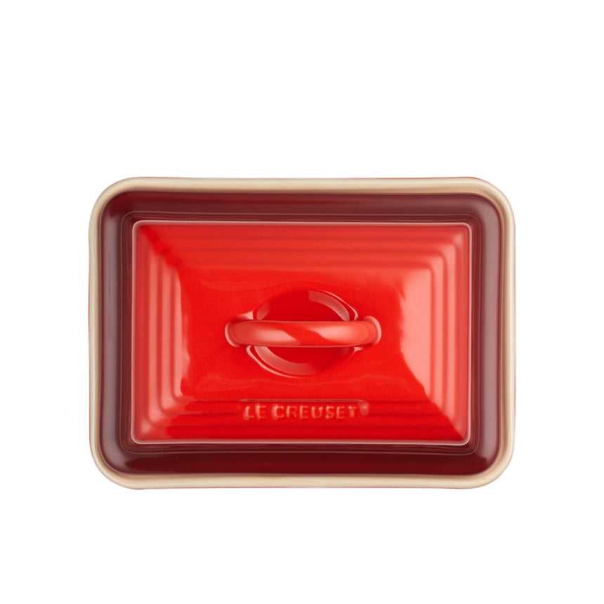 Le Creuset Stoneware Butter Dish Cerise - Image 04