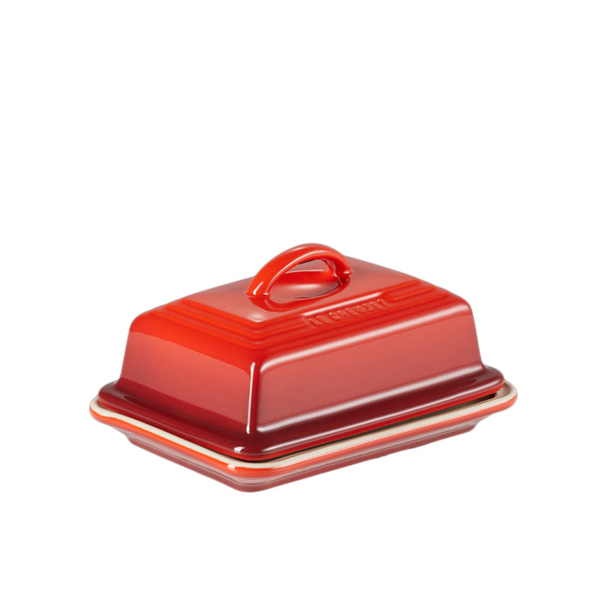 Le Creuset Stoneware Butter Dish Cerise - Image 06