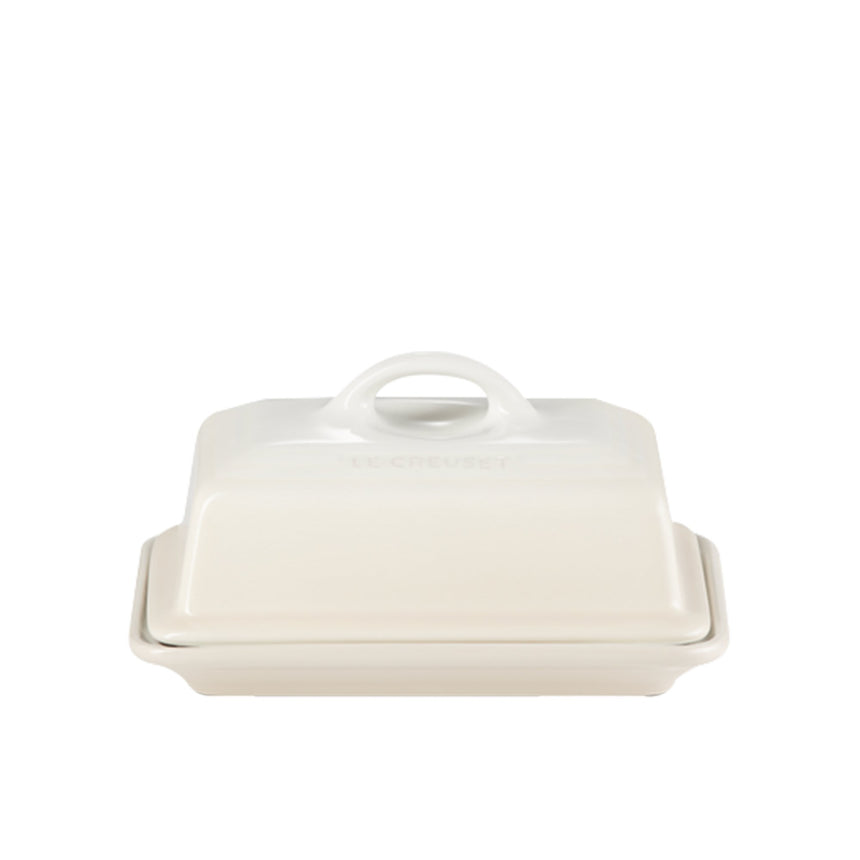 Le Creuset Stoneware Butter Dish Cotton - Image 01