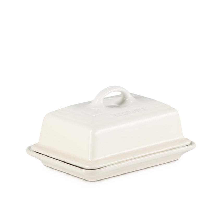 Le Creuset Stoneware Butter Dish Cotton - Image 02