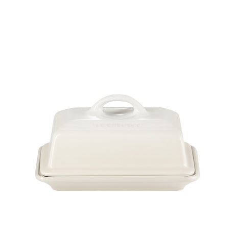 Le Creuset Stoneware Butter Dish Meringue - Image 01