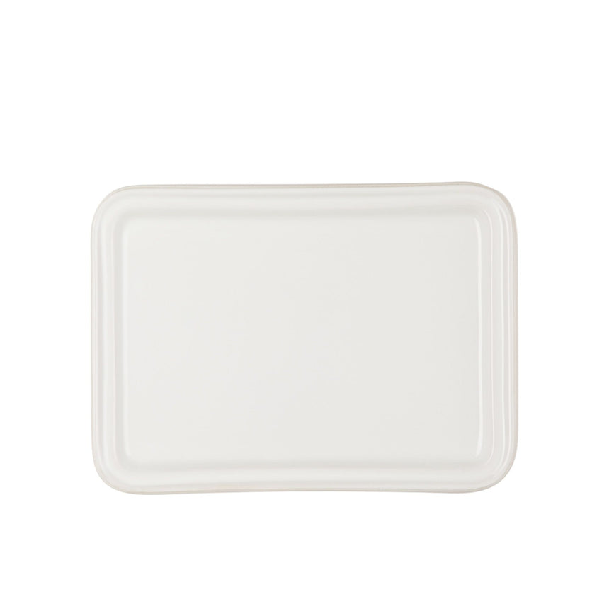 Le Creuset Stoneware Butter Dish Meringue - Image 05