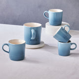 Le Creuset Stoneware Cappuccino Mug 200mL Chambray - Image 02