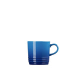 Le Creuset Stoneware Cappuccino Mug 200ml Azure in Blue - Image 04