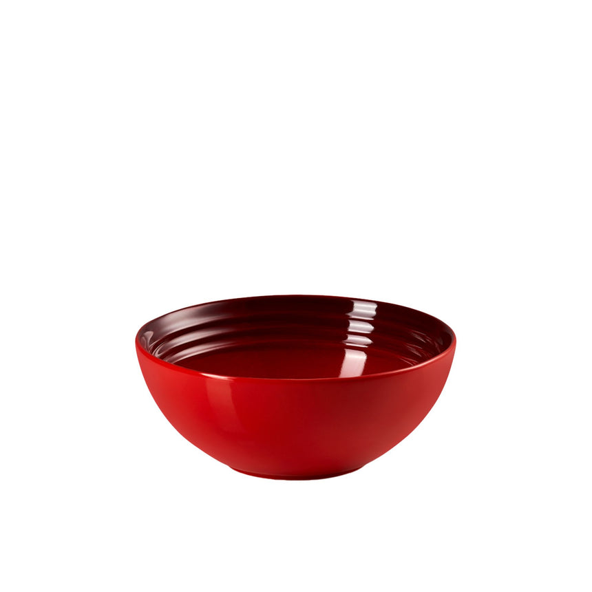 Le Creuset Stoneware Cereal Bowl 16cm Cerise in Red - Image 01