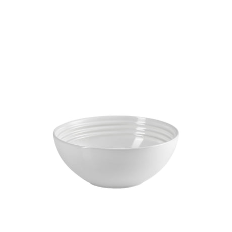 Le Creuset Stoneware Cereal Bowl 16cm in White - Image 01