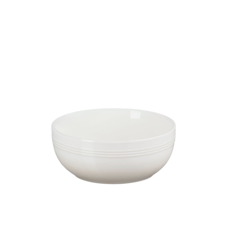 Le Creuset Stoneware Coupe Cereal Bowl 16cm Meringue - Image 01