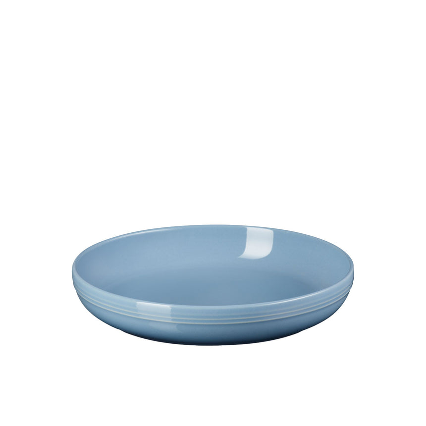 Le Creuset Stoneware Coupe Pasta Bowl 22cm Chambray - Image 01