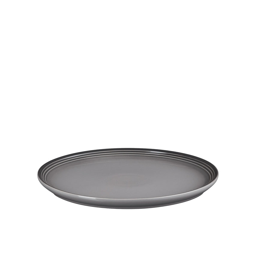 Le Creuset Stoneware Coupe Salad Plate 22cm Flint - Image 01