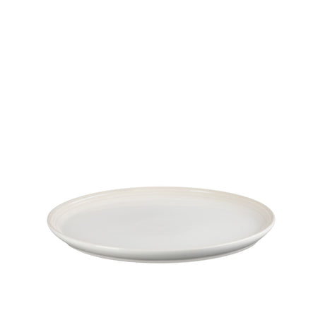 Le Creuset Stoneware Coupe Salad Plate 22cm Meringue - Image 01