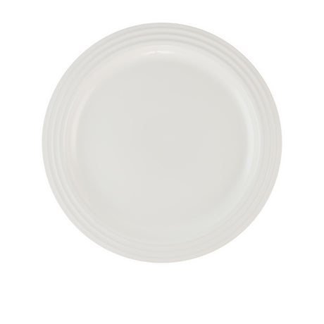 Le Creuset Stoneware Dinner Plate 27cm in White - Image 01