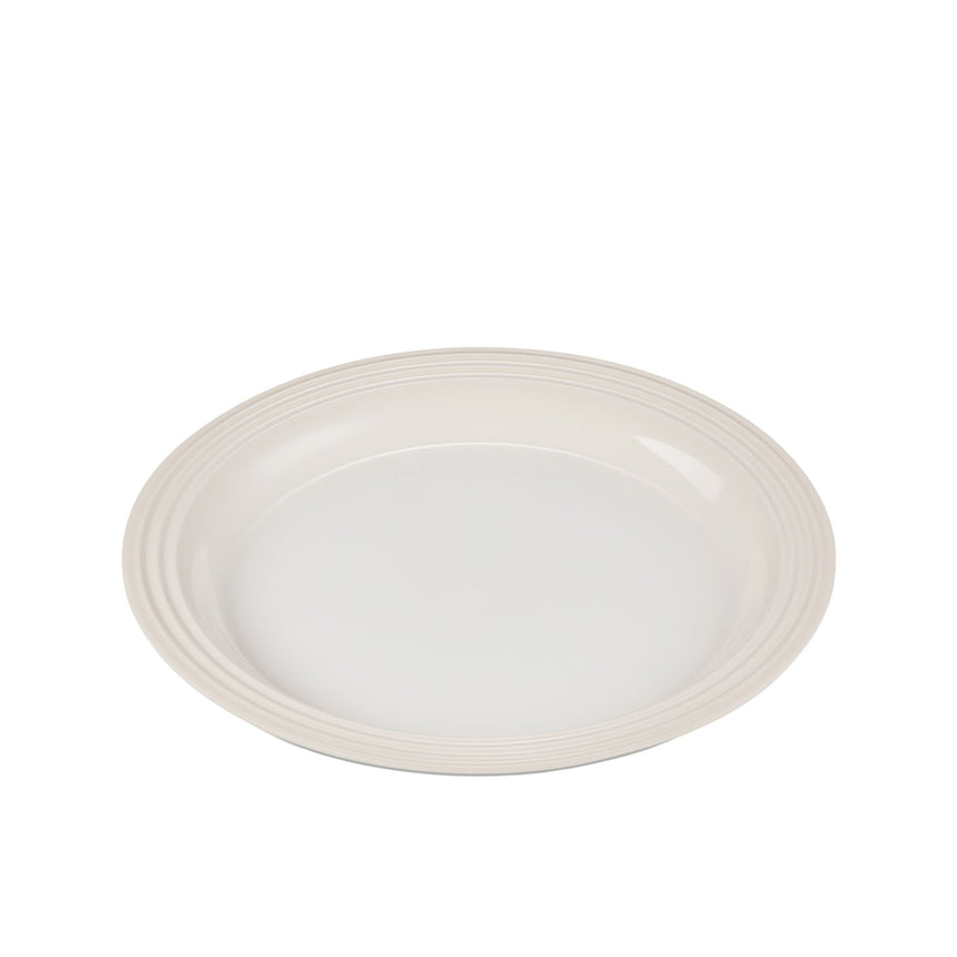 Le Creuset Stoneware Dinner Plate 27cm Meringue - Image 04