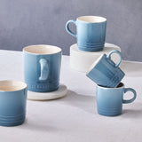 Le Creuset Stoneware Espresso Mug 100mL Chambray - Image 04