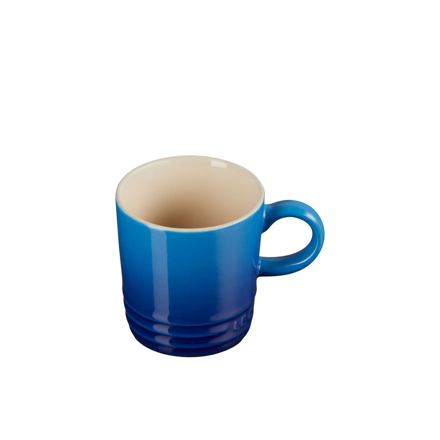 Le Creuset Stoneware Espresso Mug 100ml Azure in Blue - Image 02