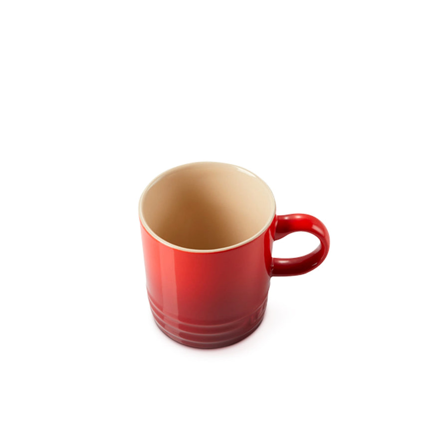 Le Creuset Stoneware Espresso Mug Cerise - Image 03